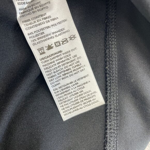 NWOT Eddie Bauer Trail Tight Women's XL Black Leggings High Waist Stretchy - Picture 9 of 11